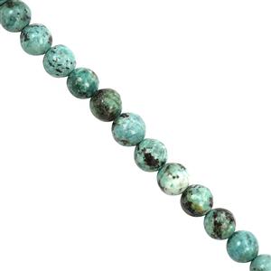 105cts Turquoise Smooth Round Approx 7 to 8mm, 28cm Strands