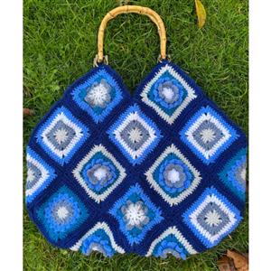 Adventures In Crafting Winter Garden Crochet Flower Patch Bag Kit