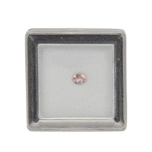 0.10cts Cherry Blossom Morganite 4x3mm Oval (N)