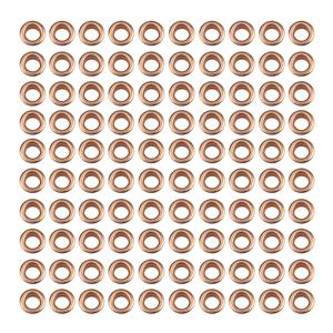 Green Machine 6mm Brass Eyelets with Rose Gold Finish (100 Sets)