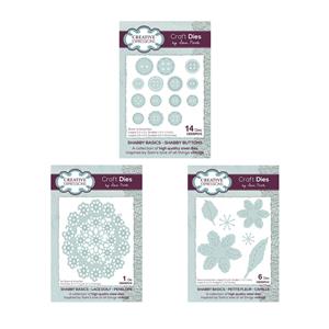 NEW Creative Expressions Sam Poole Shabby Basics Craft Die Collection - Camille and Friends