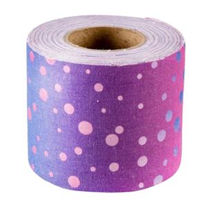 Purple Rainbow Bubbles Design Roll 12m