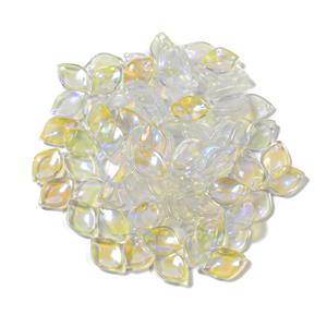 Iridescent Acrylic Petals, Approx 12x18mm, 100pcs