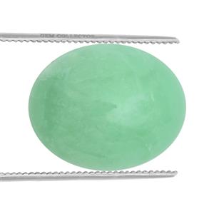 2.2cts Prase Green Opal 11x9mm Oval  (N)