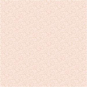 Lewis & Irene Presents Cassandra Connolly Memory Made Collection Pin Play Pale Peach Fabric 0.5m