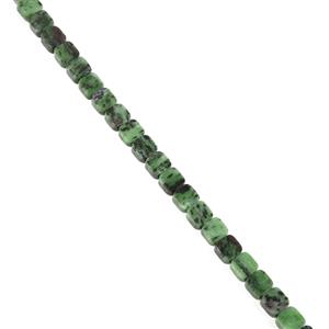 300cts Ruby Zoisite Fancy Square Approx 10mm, 38cm 