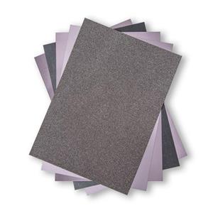 Sizzix Surfacez Opulent Cardstock A4 Charcoal 50 Sheets