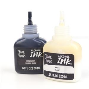 Brea Reese Alcohol Ink 2 Pack - Black & White