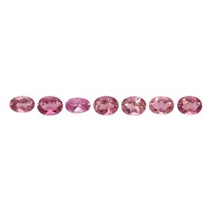 1.1cts Safira Tourmaline 4x3mm Oval Pack of 7 (N)