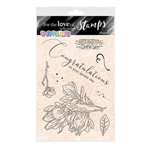 For the Love of Stamps - Floral Favourites - Magnolia