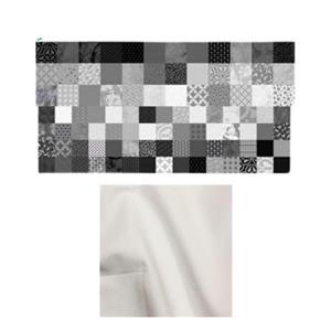 Colourwave Monochrome Table Runner Kit: Fabric Panel (140cm x74cm) & Fabric (1m) 