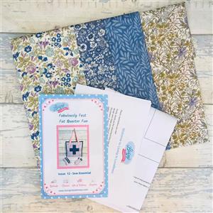 Living in Loveliness Fabulously Fast Fat Quarter Fun Issue 12 Sew Essential Liberty English Garden