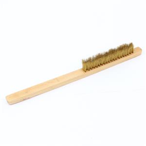 Soft Short Bristle Brass Brush 15cm (3 row) 