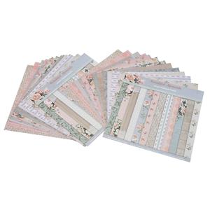 Beautiful Moment 6″Scrapbook 160gsm ( 12 Different Designs*2Sheets )