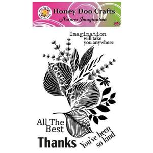 Honey Doo Crafts Natures Imagination A6 Stamp Set