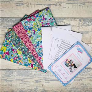 Living in Loveliness - Fabulously Fast Fat Quarter Fun Liberty Option 2. Issue 4