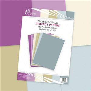 Carnation Crafts Nature's Grace A4 Perfect Papers 300gsm 48 sheets