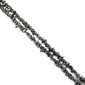 640cts Haematite Small Chips Approx 4x2 - 8x5mm, 60