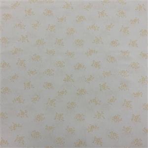 Gerri Robinson Perennial White Extra Wide Backing Fabric  0.5m (274cm Width) 