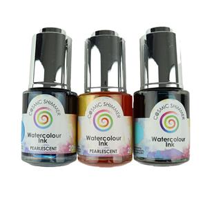Cosmic Shimmer Watercolour Inks - Set of 3