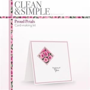 Clean & Simple Proud Petals Cardmaking Kit