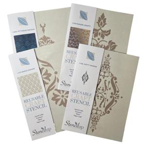 Stencil Up Damask Stencil Collection Exclusive