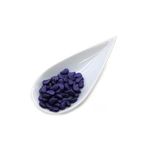 Paisley Duo Metallic Suede Purple Beads 8x5mm (22GM/TB)