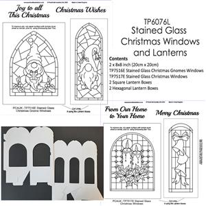 ParchCraft Australia (UK) -  Stained Glass Christmas Windows and Lanterns