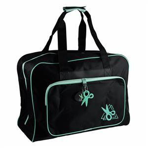Sewing Machine Bag in Black & Turquoise