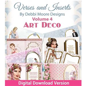 Digital Download Collection - Art Deco Verses and Inserts, Usual £19.99