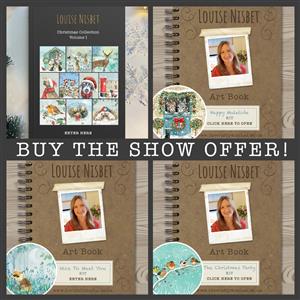 Louise Nisbet - Buy The Show - Christmas Collection - 624 Printable Sheets 