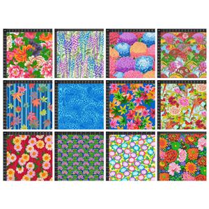 Philip Jacobs Temple Garden Fabric Bundle (6m) with 0.5m FREE. Save £7.99