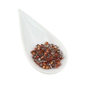 Preciosa Crystal Sunset Pellet Beads Approx. 4x5mm (100pcs)