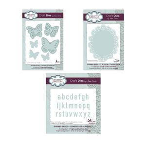 NEW Creative Expressions Sam Poole Shabby Basics Craft Die Collection - Francesca and Friends