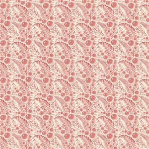 Edyta Sitar Strawberries and Cream Saffron Blush Fabric 0.5m