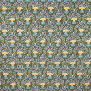 Maurice Pillard Verneuil Thistle Percale Fabric 0.5m