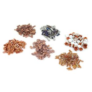 Czech Bead Mix inc: Link, Spear and Octo Beads