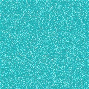 Lewis & Irene Ocean Glow Collection Bioluminescence Turquoise Glow In The Dark Fabric 0.5m