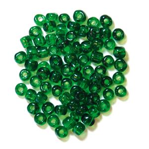  E Beads 4mm Green Pack of 15g 