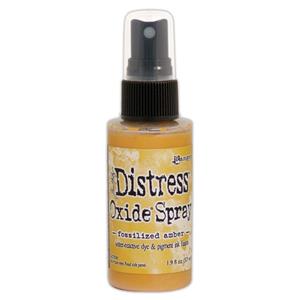 Distress Oxide Spray Fossilized Amber 
