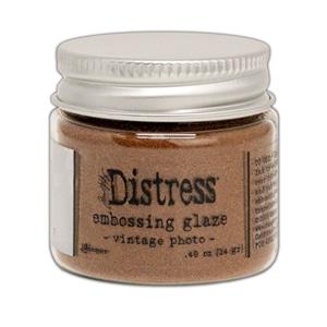 Distress Emboss Glaze Vintage Photo