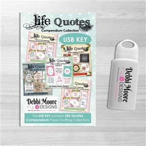 DM - Life Quotes Compendium USB Key Collection - over 6,900 printable elements