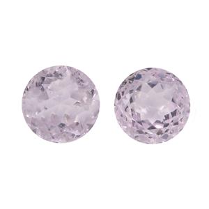 2.1cts Minas Gerais Kunzite 6x6mm Round Pack of 2 (N)