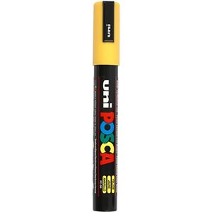 Posca Marker, yellow, no. PC-5M, line 2,5 mm, 1 pc