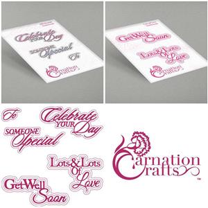 Carnation Crafts Good To Share Sentiments Collection