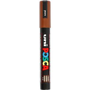 Posca Marker, brown, no. PC-5M, line 2,5 mm, 1 pc