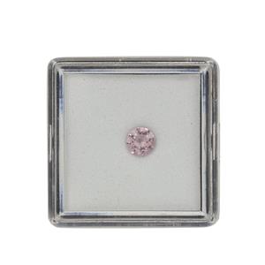 0.30cts Cherry Blossom Morganite 5x5mm Round (N)