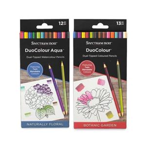Spectrum Noir - DuoColour  Pencils Botanic Garden with Free Naturally Floral