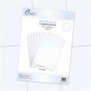 Carnation Crafts A4 Perfect Blush Blue Cardstock 250gsm. 50 Sheets