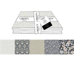 Liberty Flower Show Pebble Mix FQ Pack of 5 Pieces